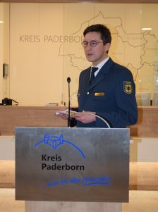 THW-Einsatzkräfte erhalten Bundesflutmedaille - Fluthilfe 2021 © Kreis Paderborn